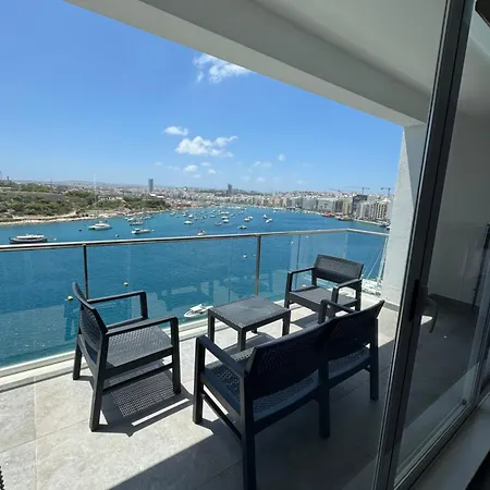 Apartment Seaview 9th Floor Sliema With Valletta Views Gzira