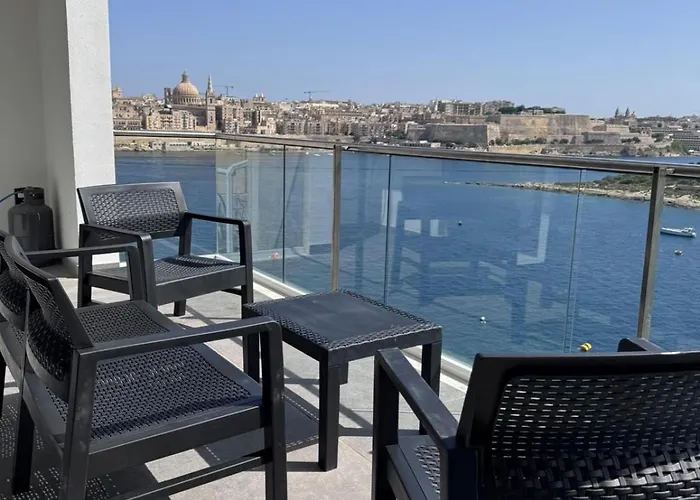 公寓 Seaview 9th Floor Sliema With Valletta Views