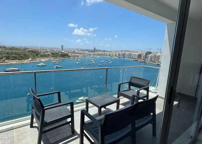 公寓 Seaview 9th Floor Sliema With Valletta Views Gzira