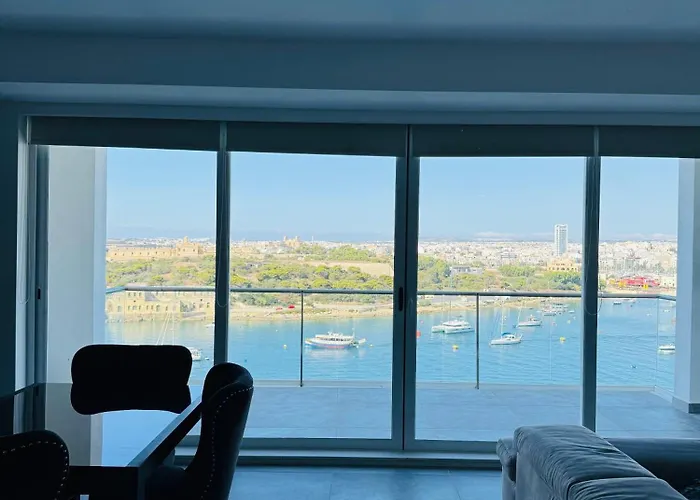 公寓 Seaview 9th Floor Sliema With Valletta Views *